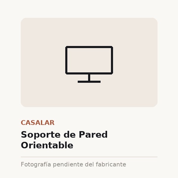 [CAS-0097-XXX-NEG] Soporte de Pared Orientable