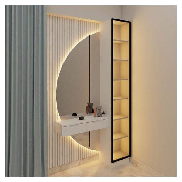 [CAS-0190-2PUE-ROB] Armario Ropero de Puertas Batientes (Roble claro, 2 puertas)