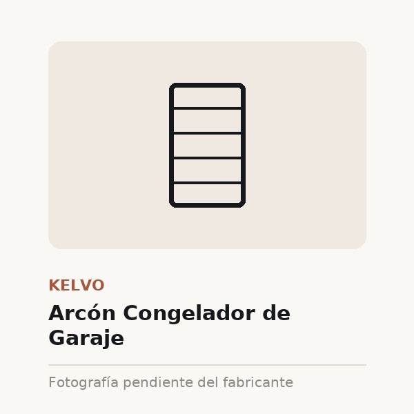 Arcón Congelador de Garaje
