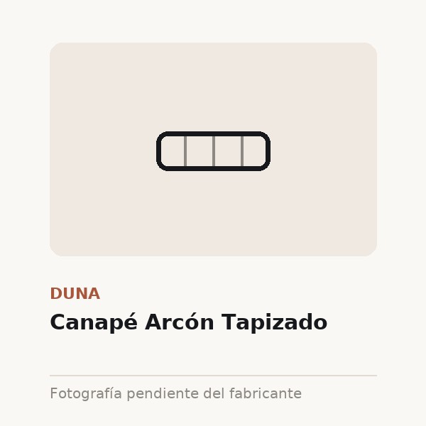 [DUN-0273-90X1-GRI] Canapé Arcón Tapizado (Gris perla, 90x190)