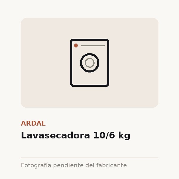 [ARD-0030-XXX-BLA] Lavasecadora 10/6 kg (Blanco mate)