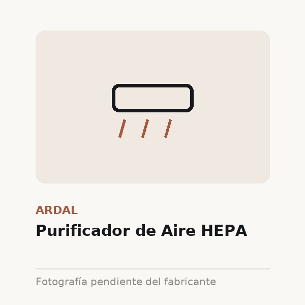 [ARD-0062-XXX-BLA] Purificador de Aire HEPA