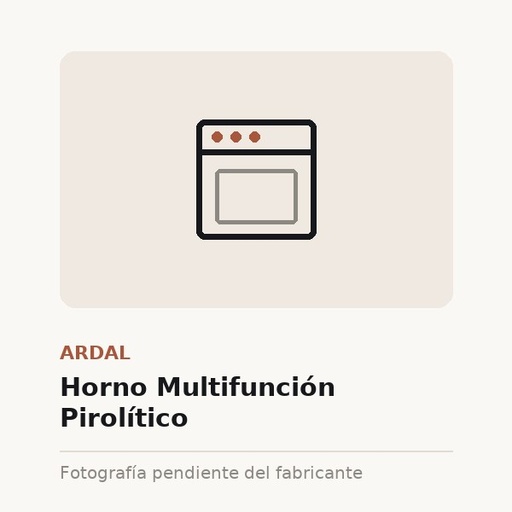 Horno Multifunción Pirolítico