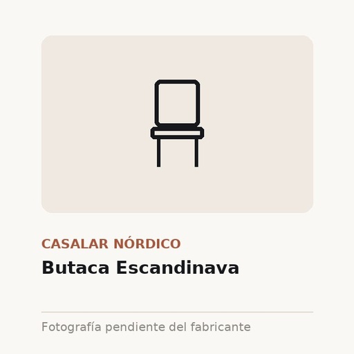 Butaca Escandinava