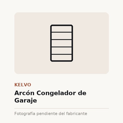 Arcón Congelador de Garaje
